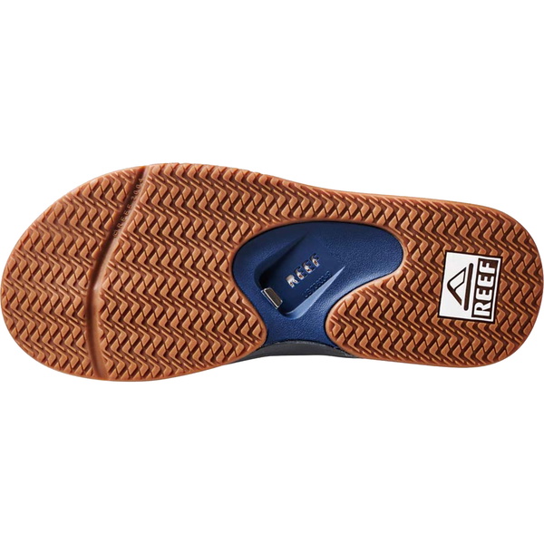 2026 Reef Mens Fanning Flip Flops CI6534 - Navy / Shadow